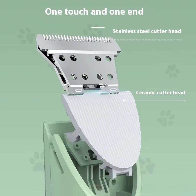 4 in 1 Electric Pet Grooming Kit - Hair Trimmer, Clippers, Nail Grinder for Cats & Dogs