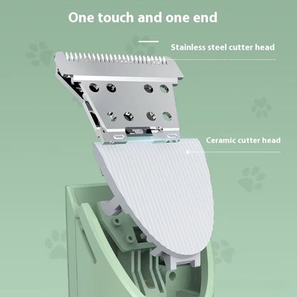 4 in 1 Electric Pet Grooming Kit - Hair Trimmer, Clippers, Nail Grinder for Cats & Dogs